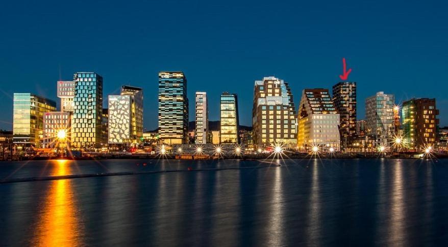 Eksklusiv Modern Barcode Daire Oslo Dış mekan fotoğraf