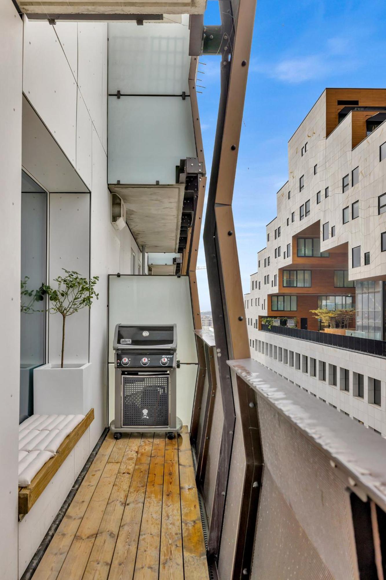 Eksklusiv Modern Barcode Daire Oslo Dış mekan fotoğraf